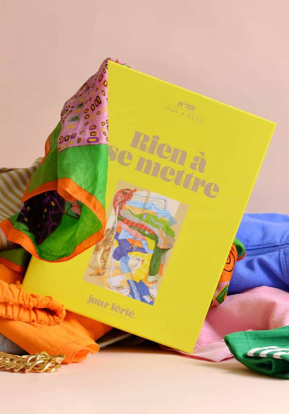 Puzzle 1000 pces - Rien à se mettre