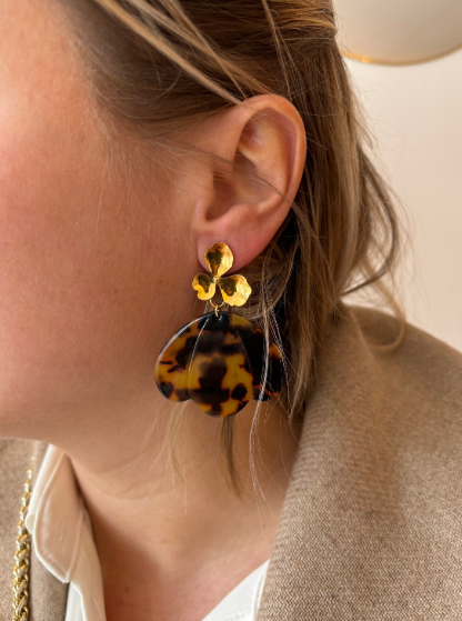 Boucles d'oreilles Alba (plusieurs coloris)