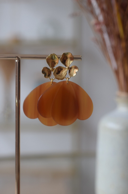 Boucles d'oreilles Alba (plusieurs coloris)