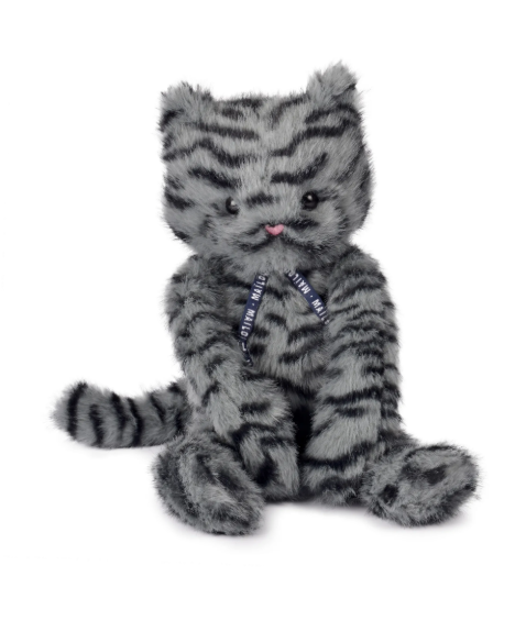 Peluche Chat Méloé Sauvage (plusieurs coloris)