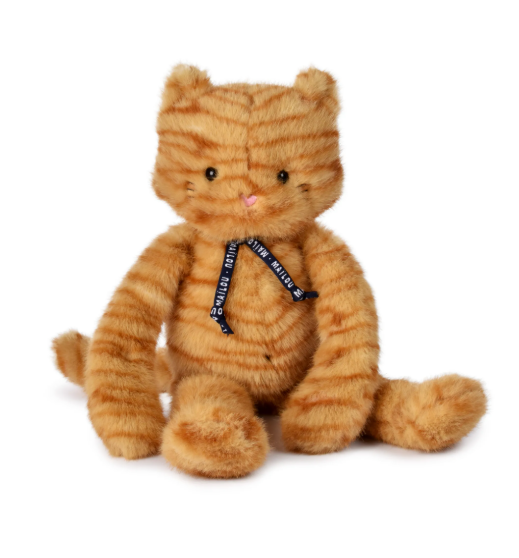 Peluche Chat Méloé Sauvage (plusieurs coloris)