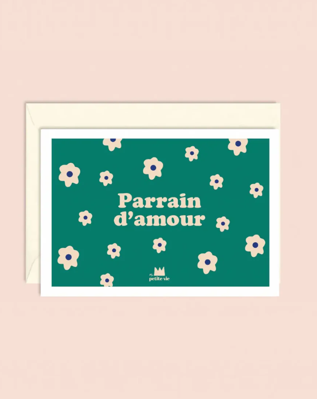 Carte Parrain d'amour