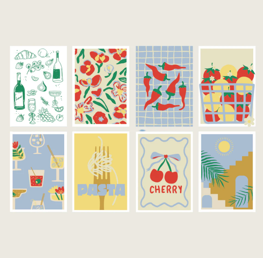 Cartes à peindre par numéros Dolce Vita