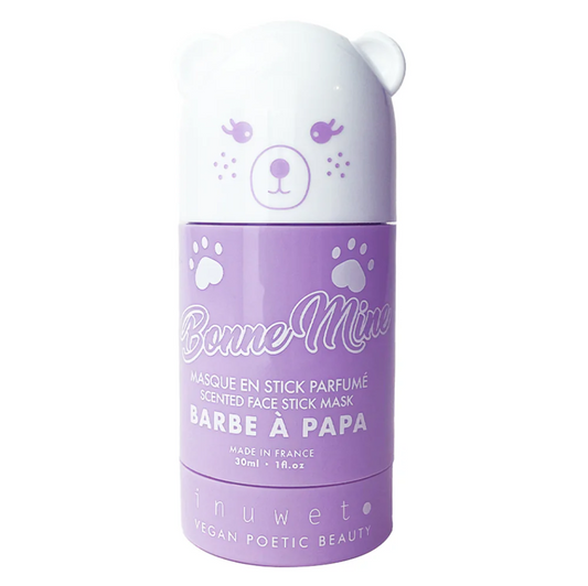 Masque stick visage à l'argile - Barbe à papa - Bonne mine