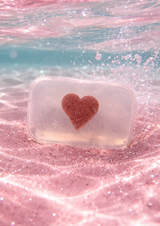 Savon ludique - Collection Barrette Coeur