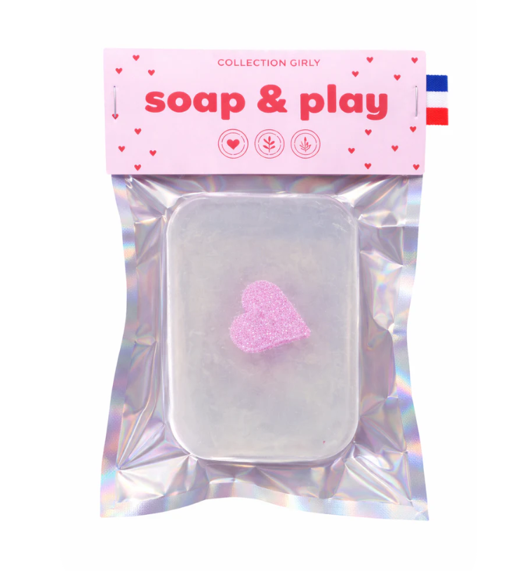 Savon ludique - Collection Barrette Coeur
