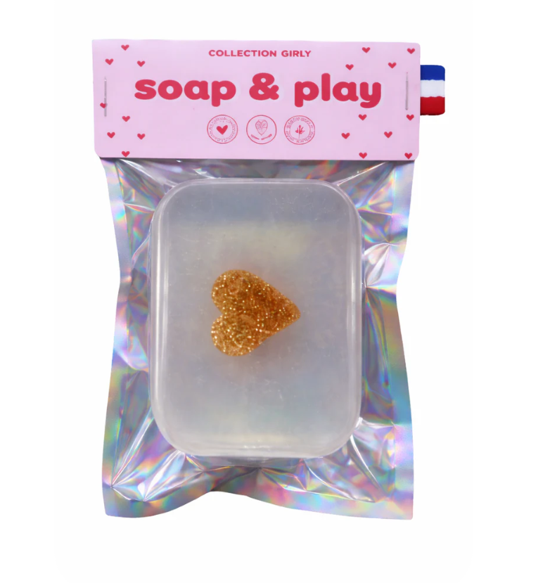 Savon ludique - Collection Barrette Coeur