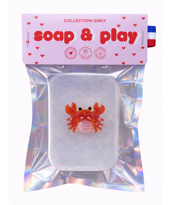 Savon ludique - Collection Barrette Animaux marins