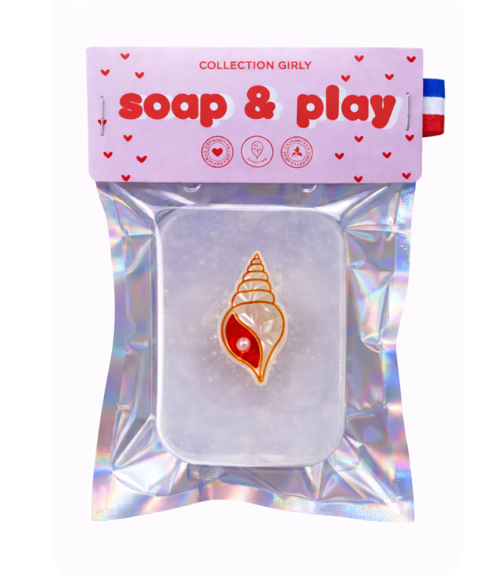 Savon ludique - Collection Barrette Animaux marins