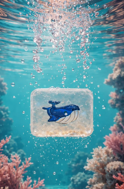Savon ludique - Collection Barrette Animaux marins