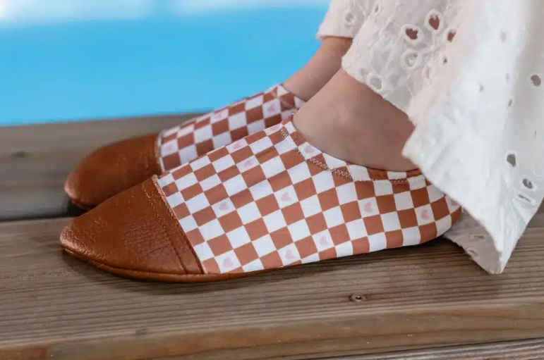Chaussons tout-terrain Les petits damiers