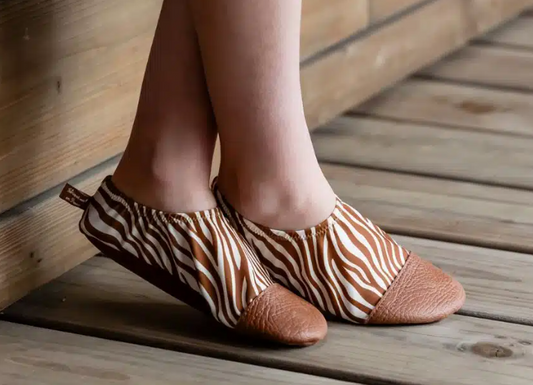 Chaussons tout-terrain Les petits zèbres