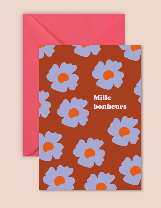 Carte Mille Bonheurs