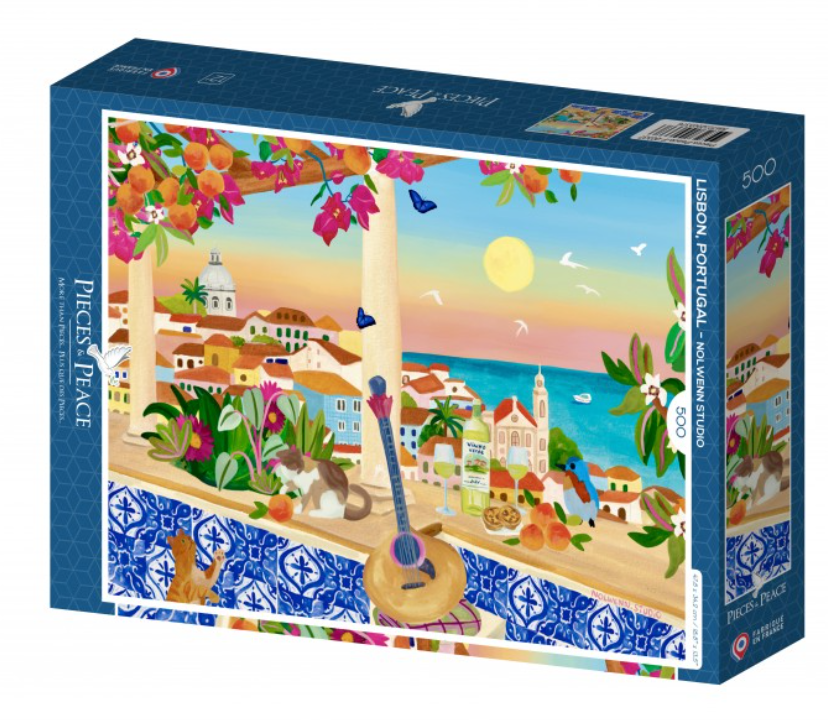 Puzzle 500 pcs Lisbonne, Portugal