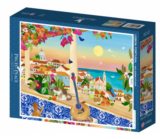 Puzzle 500 pcs Lisbonne, Portugal