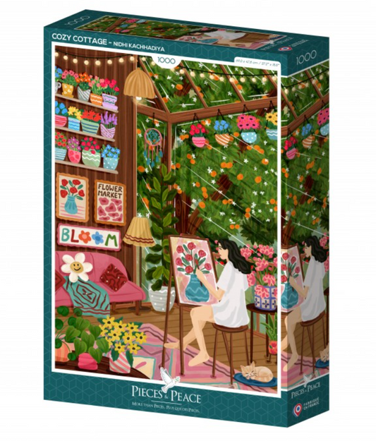 Puzzle 1000 pcs - Cottage confortable