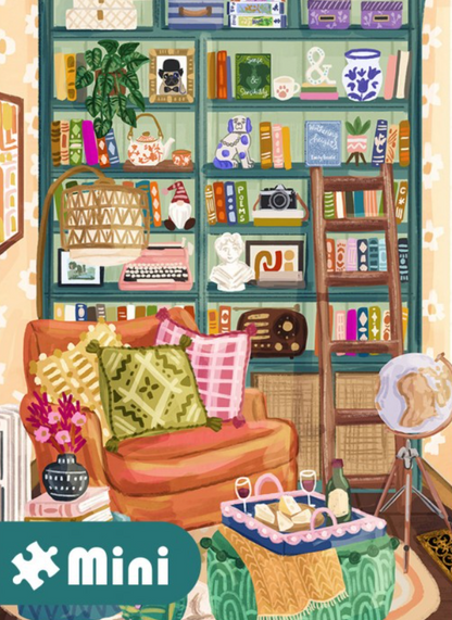 Mini Puzzle 96 pièces Reading cosy spot