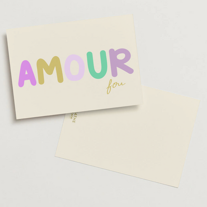 Carte Amour fou
