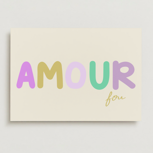 Carte Amour fou