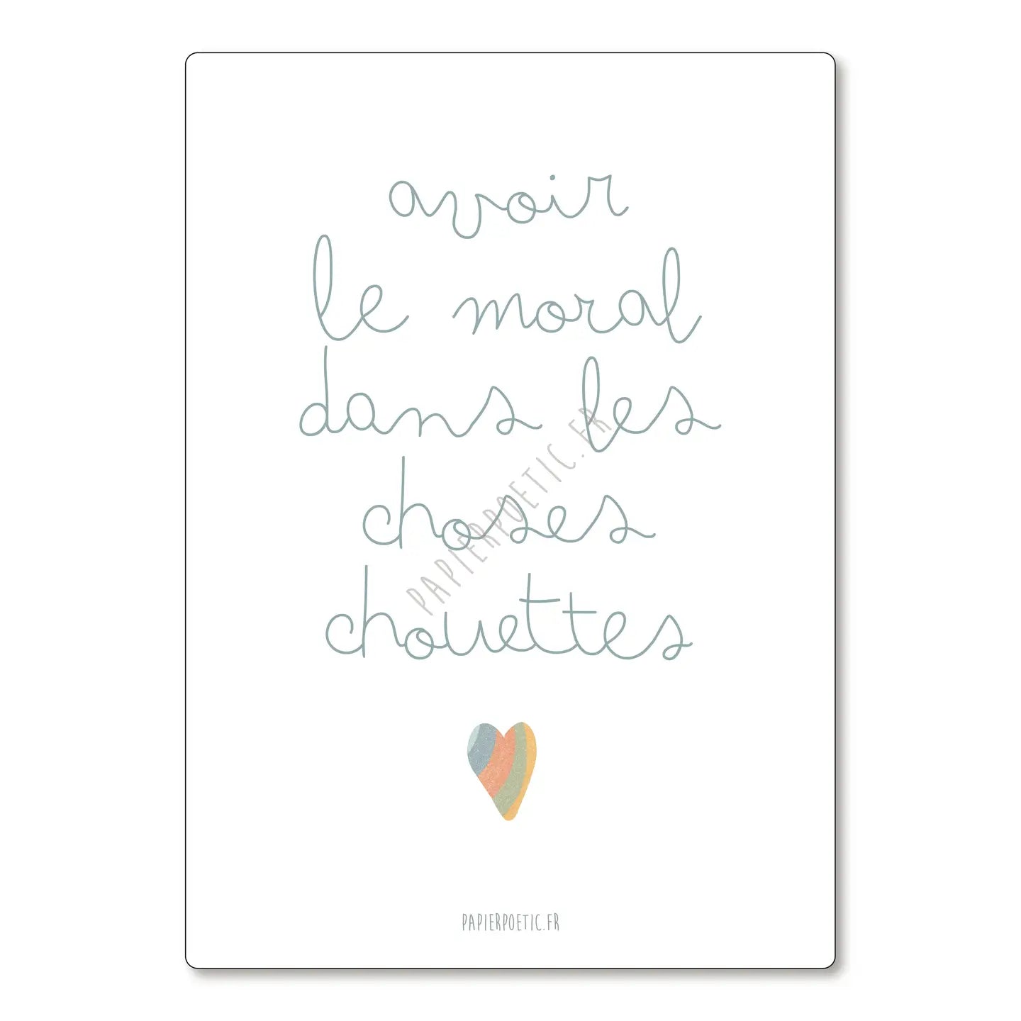 Carte Les choses chouettes