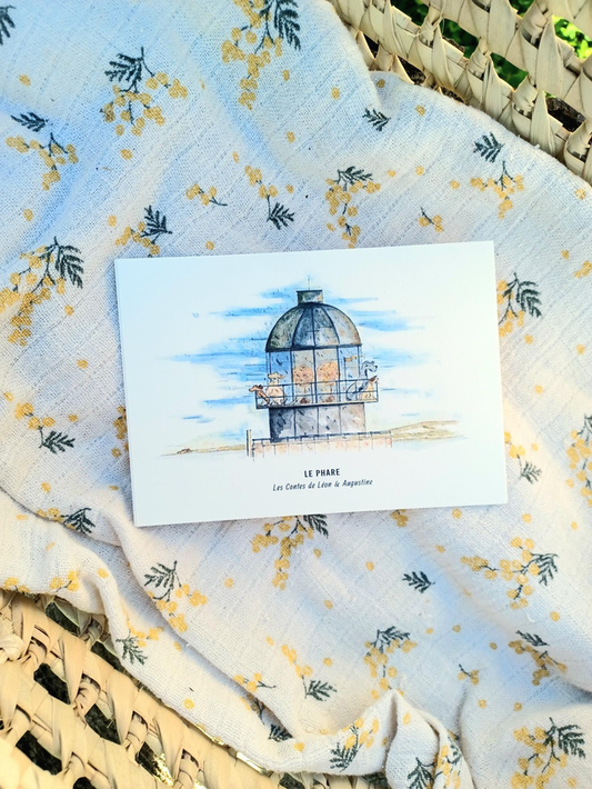 Carte illustrée Le phare