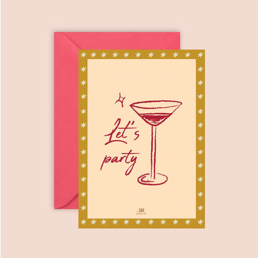 Carte Let's party