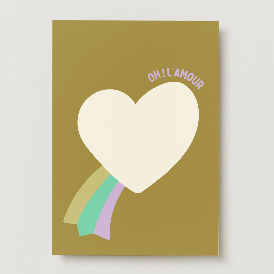 Carte Oh l'amour