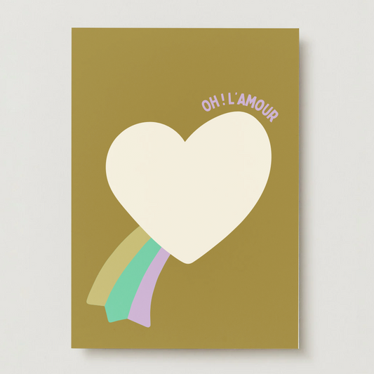 Carte Oh l'amour