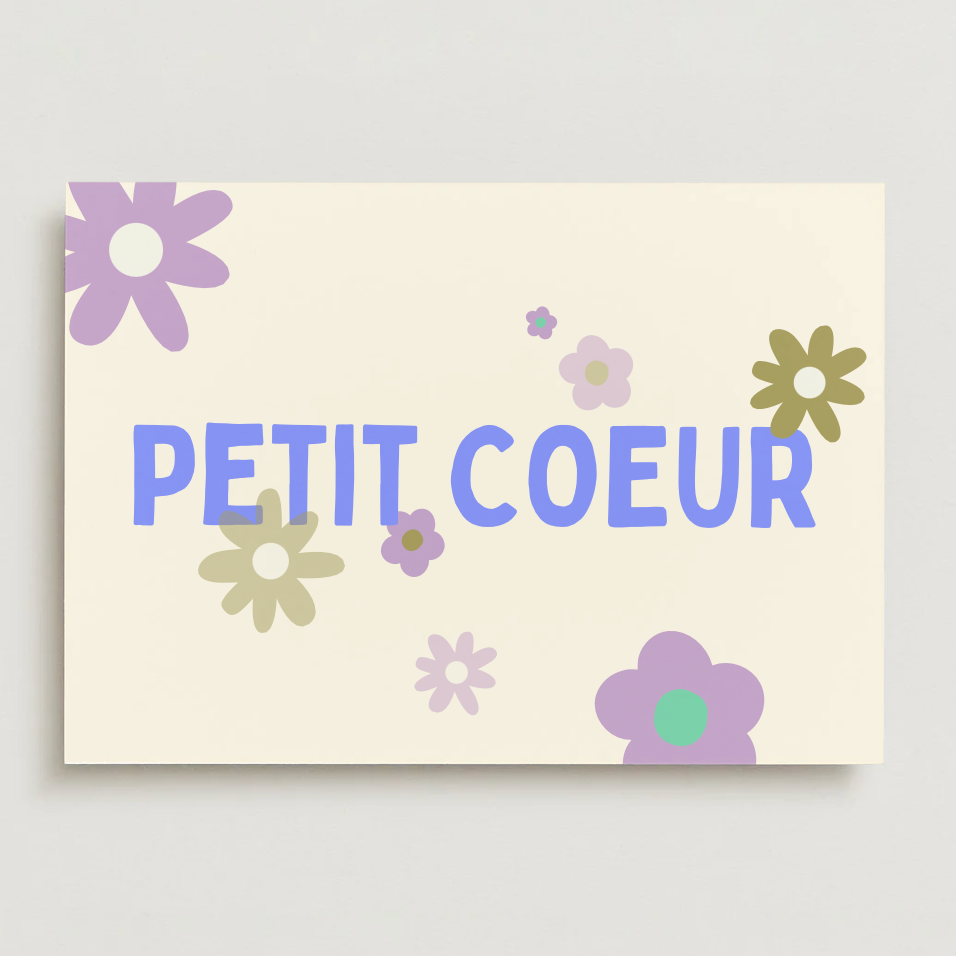 Carte Petit cœur