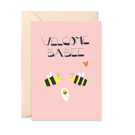 Carte Welcome Ba-Bee