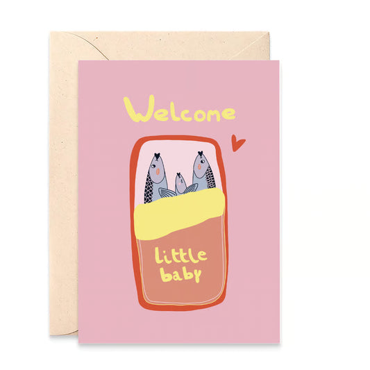 Carte Welcome Little baby