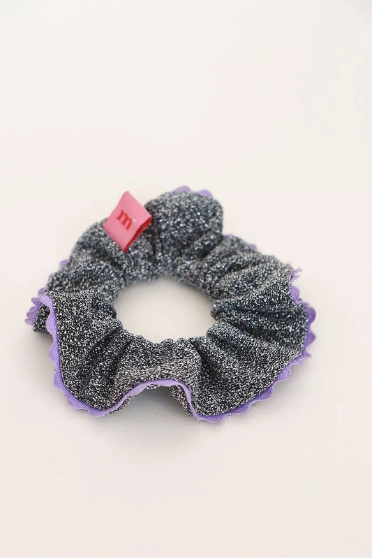 Chouchou Gisèle Glitter argent
