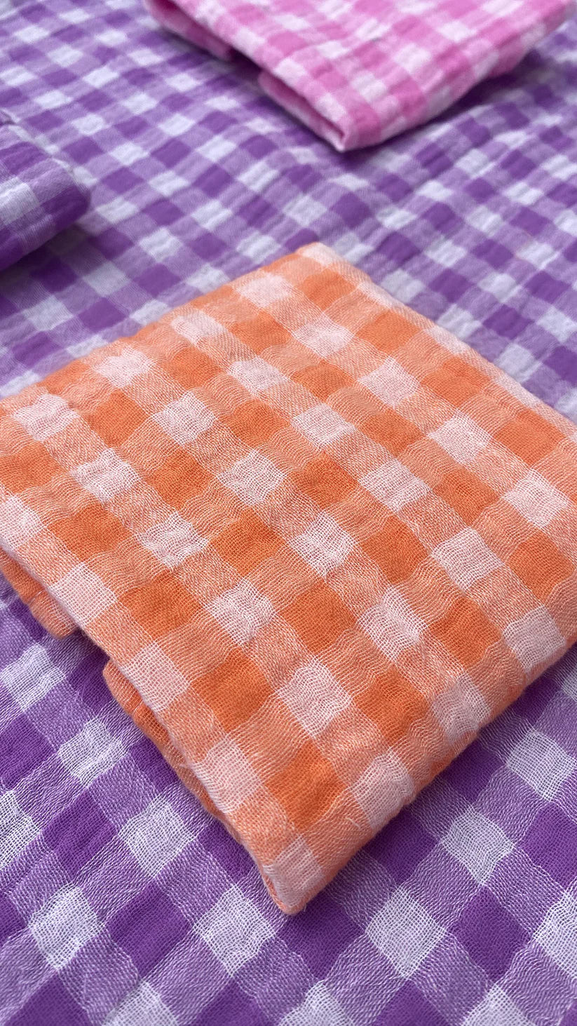 Coffret de 6 serviettes de table Petite Sunset