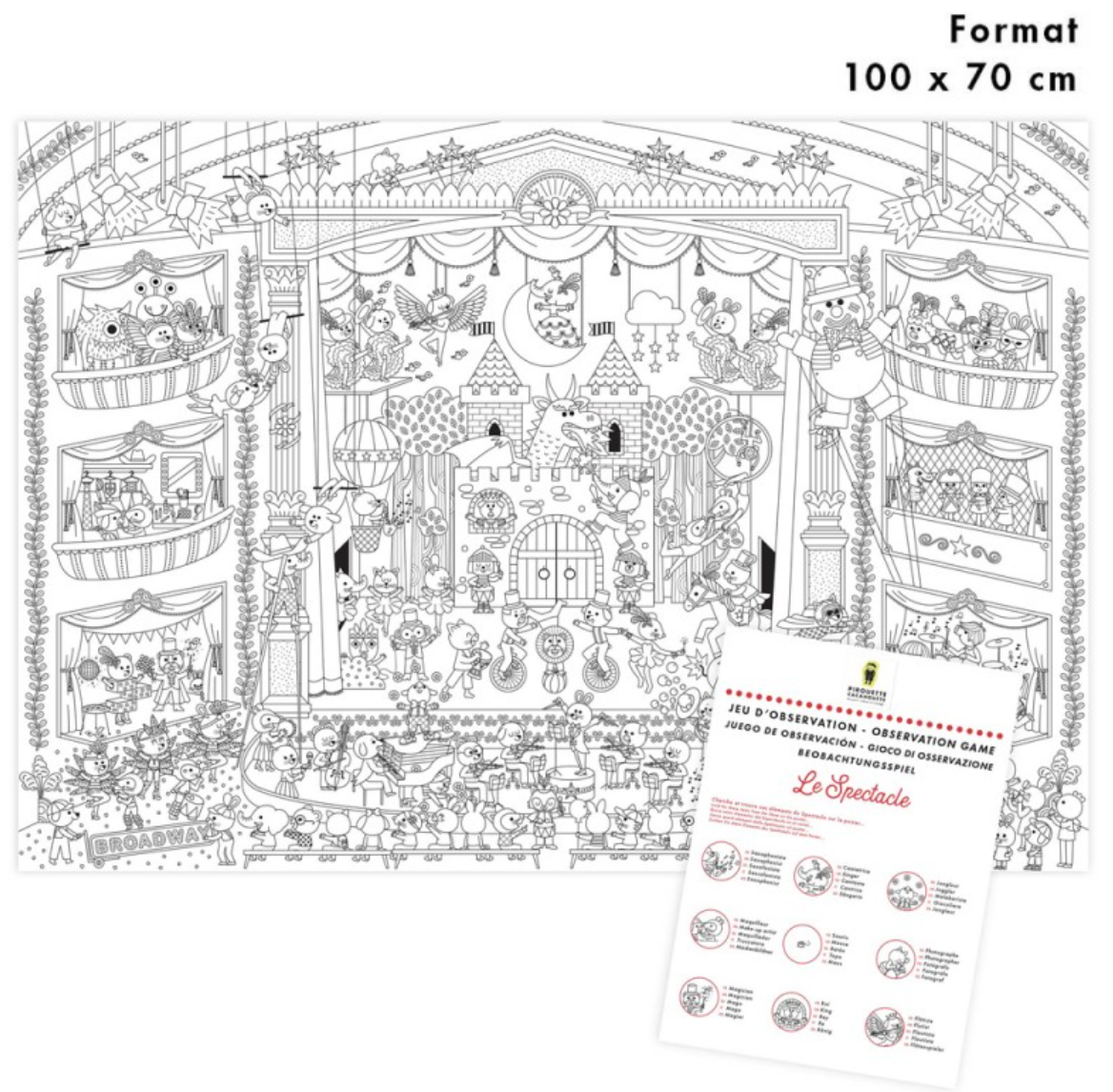 Coloriage géant - Le Spectacle
