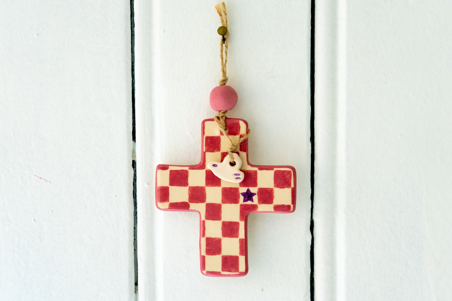 Croix en céramique - grand modèle - 1545 Avenue