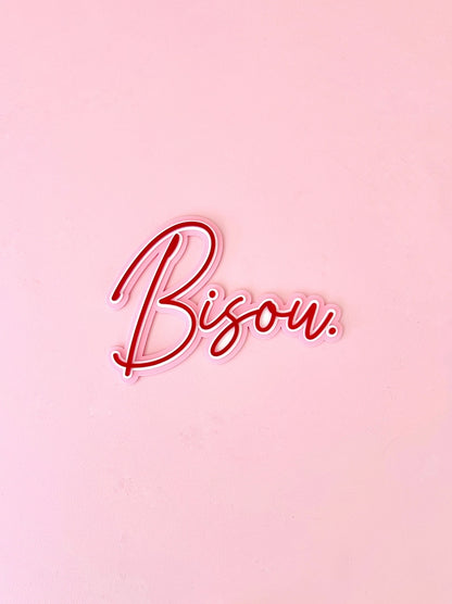 Décoration murale Bisou