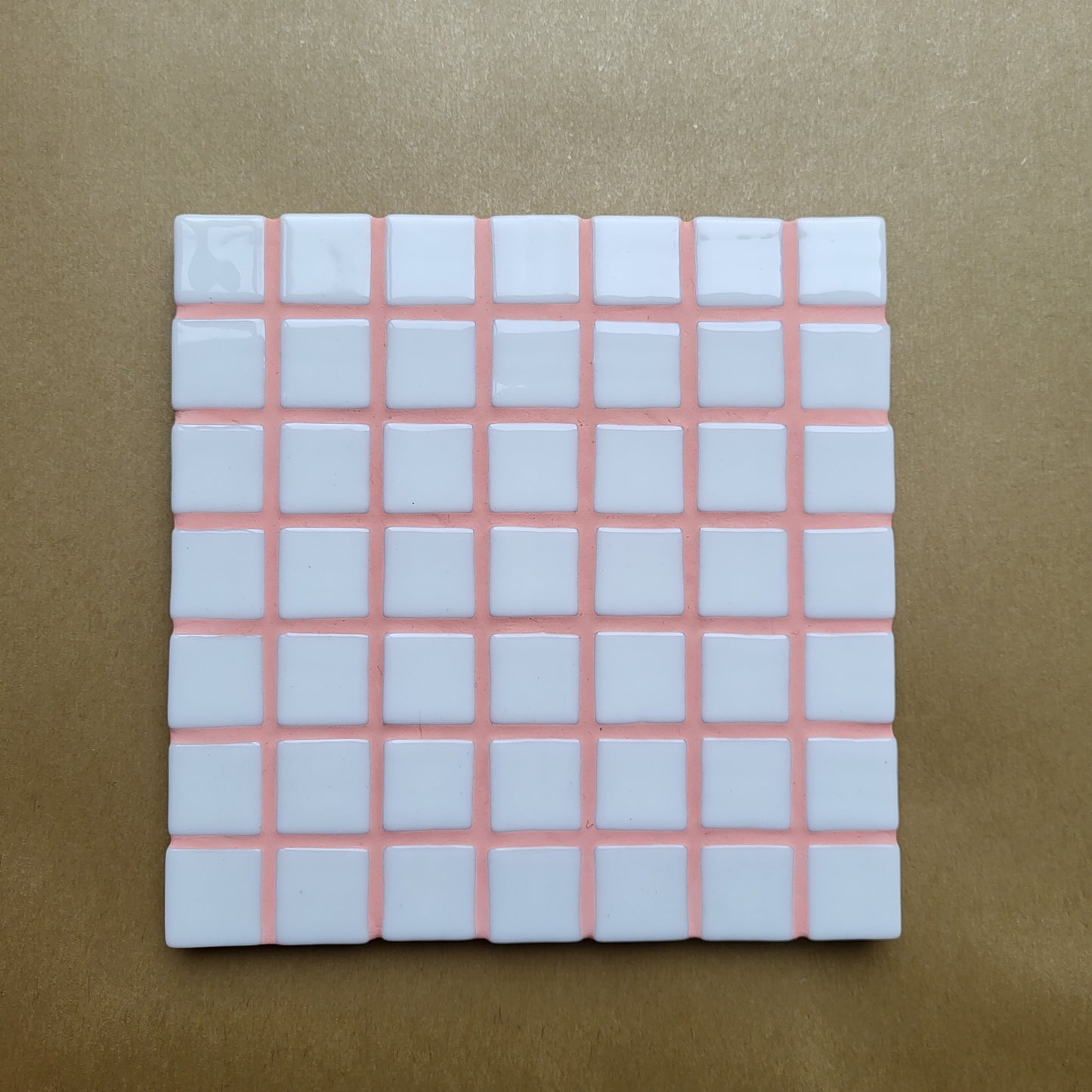 Dessous de plat carrelé 18 cm