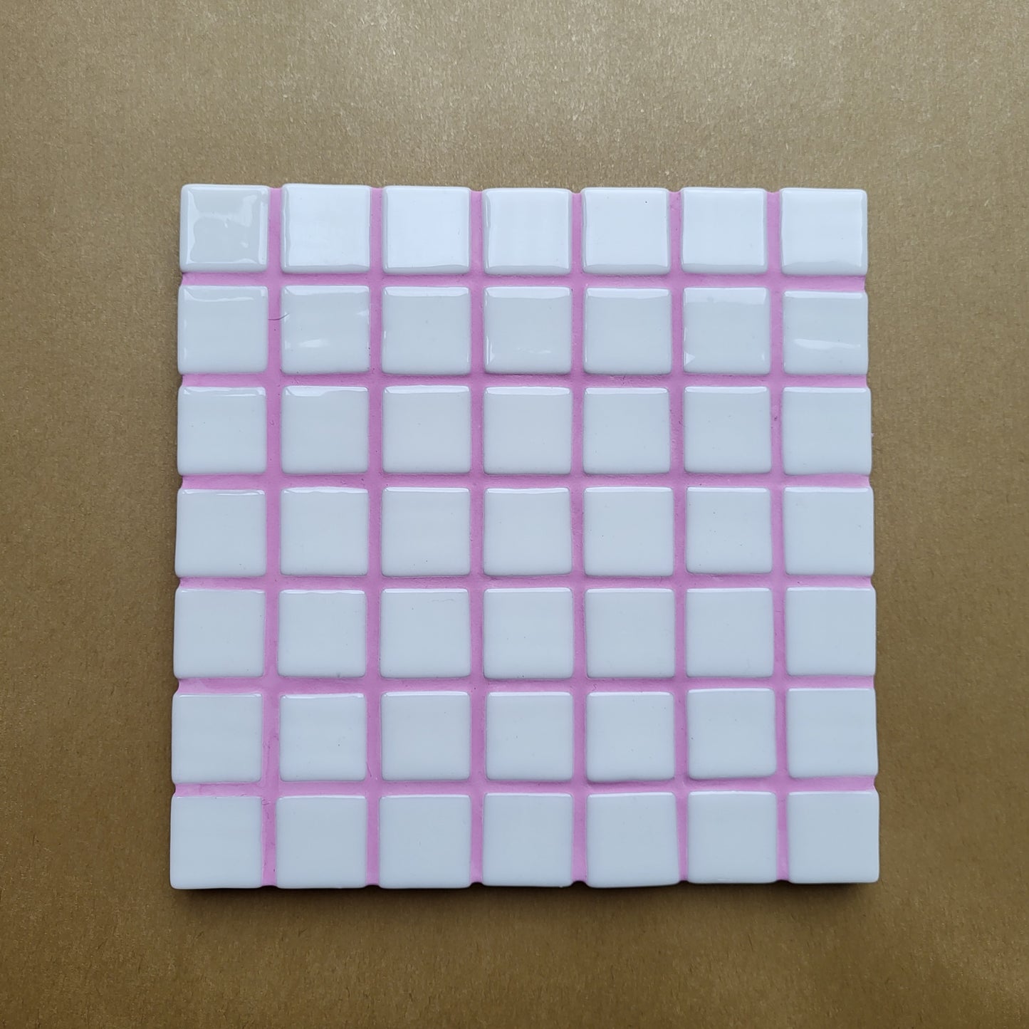 Dessous de plat carrelé 18 cm