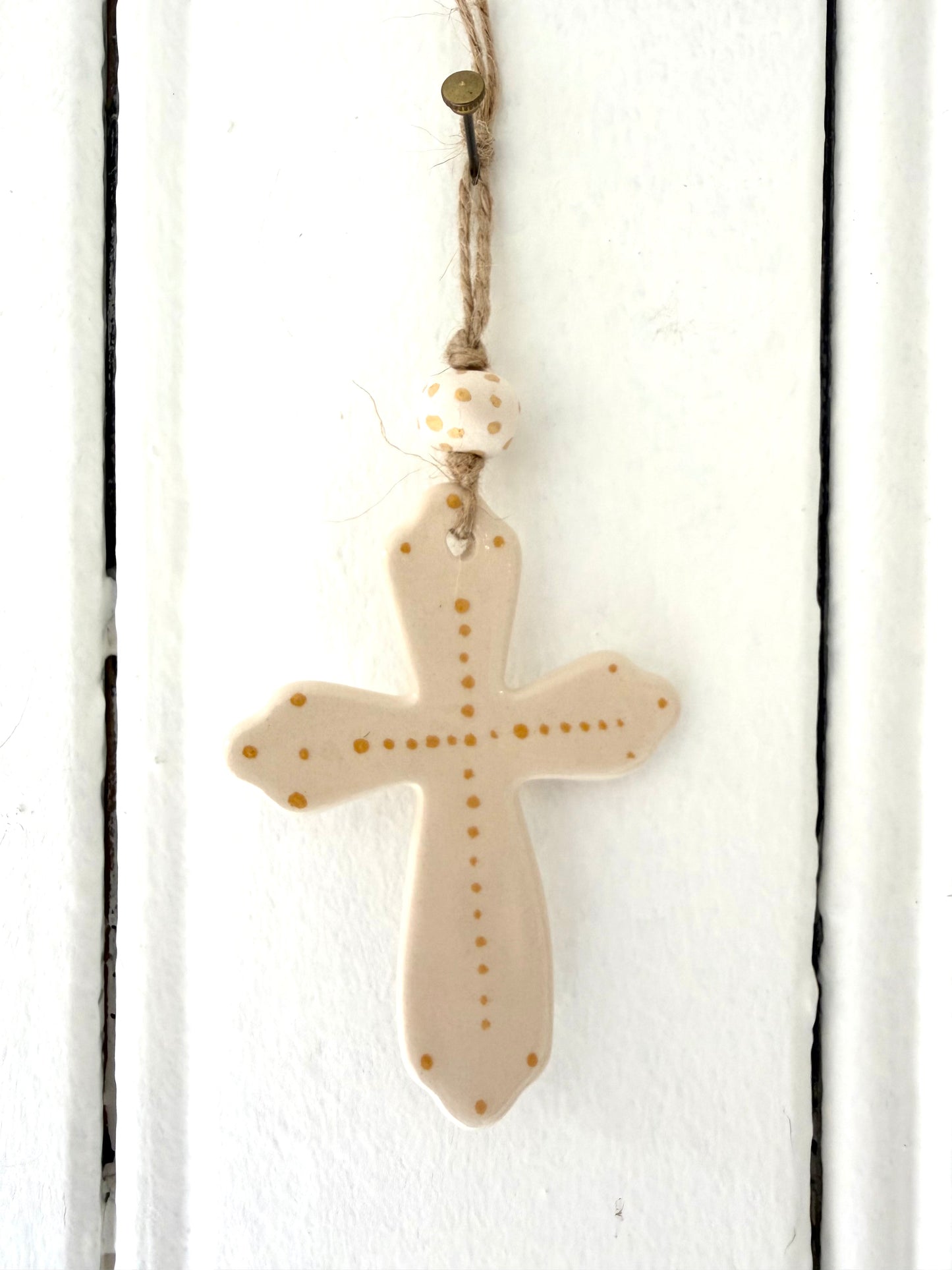 Croix en céramique - moyen modèle - 1545 Avenue