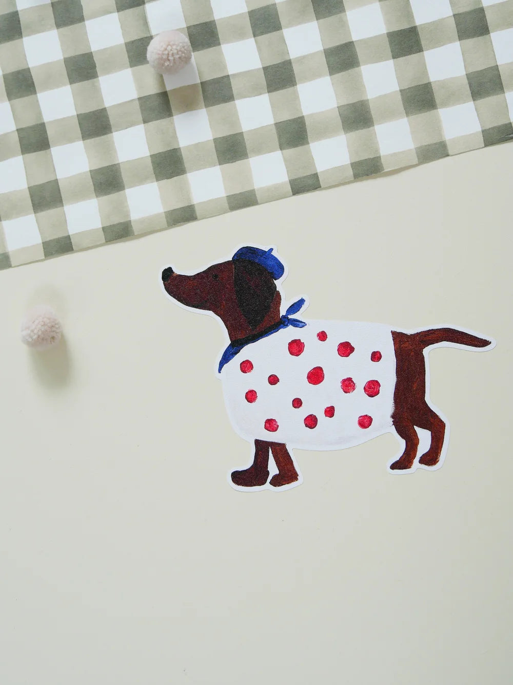 Gommette murale Biscuit