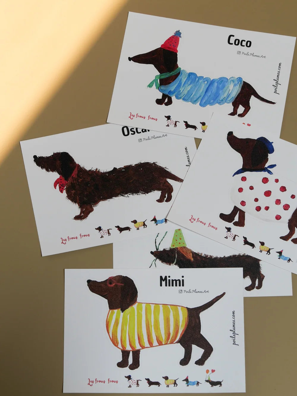Gommette murale Mimi