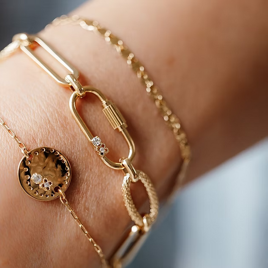 Bracelet gourmette Eclat