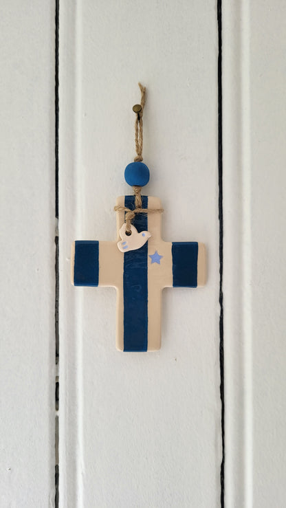 Croix en céramique - grand modèle - 1545 Avenue