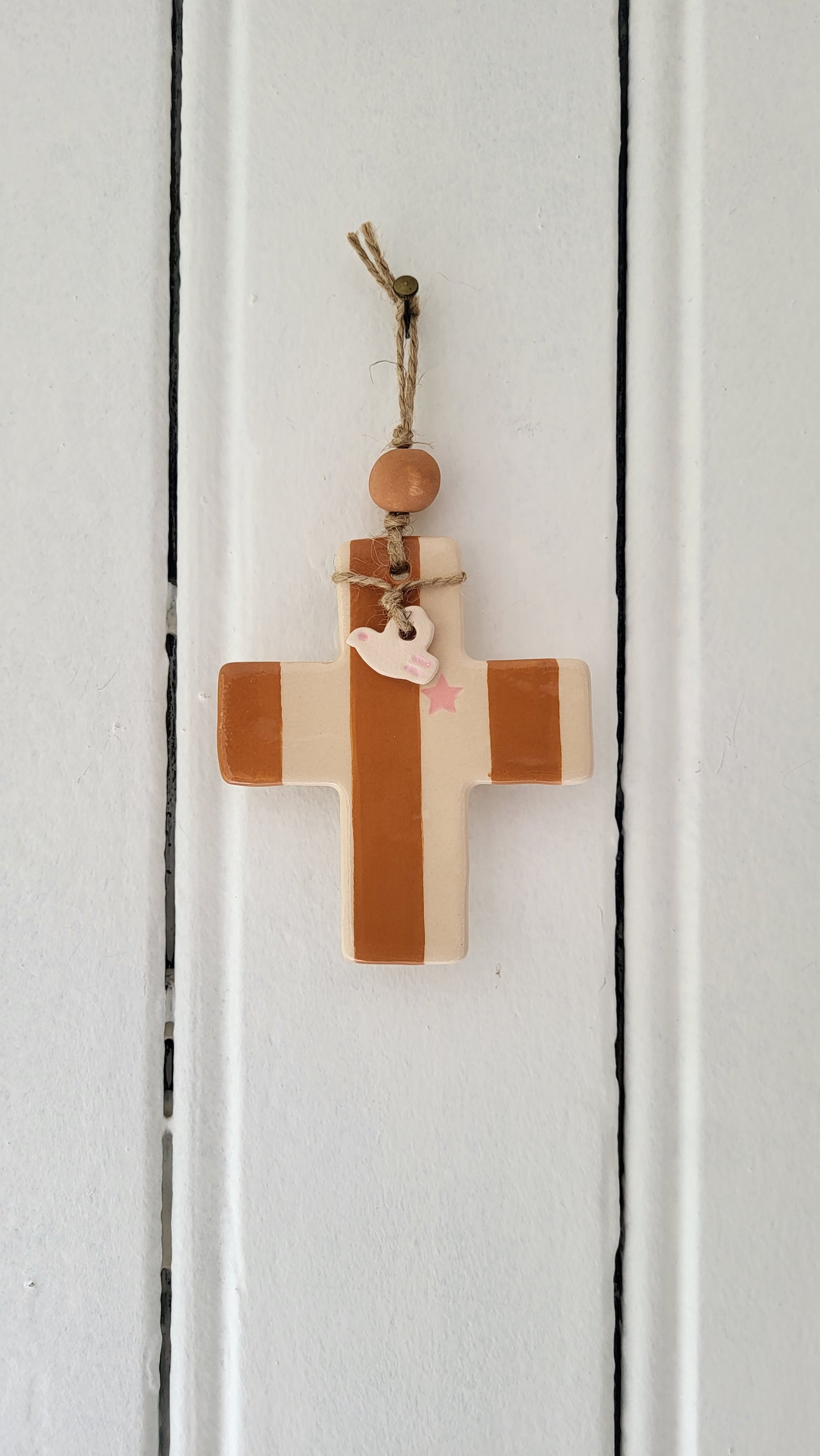 Croix en céramique - grand modèle - 1545 Avenue
