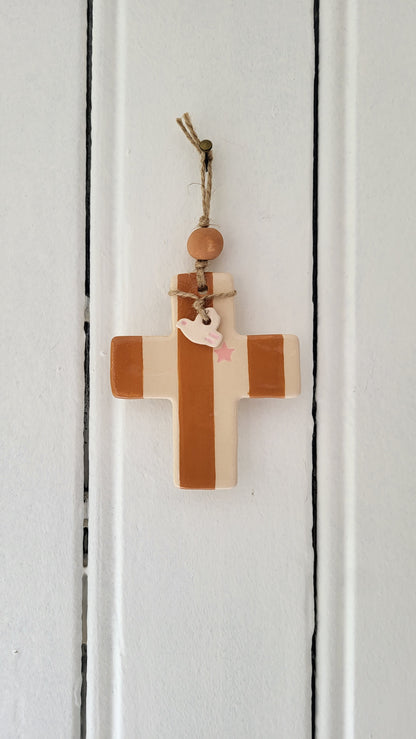 Croix en céramique - grand modèle - 1545 Avenue