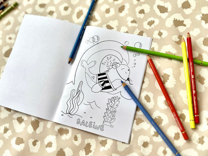 Cahier de coloriage Animaux Rigolos