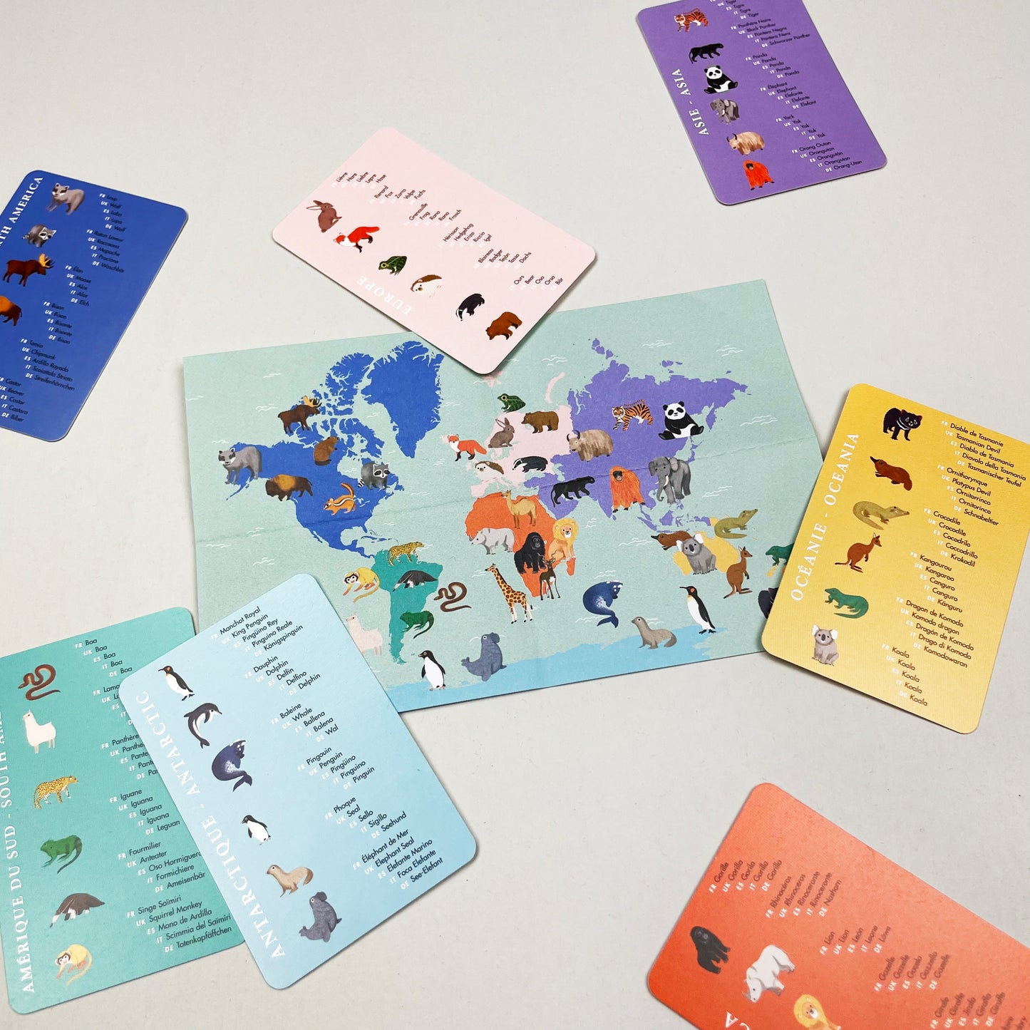 Jeu de cartes 7 familles