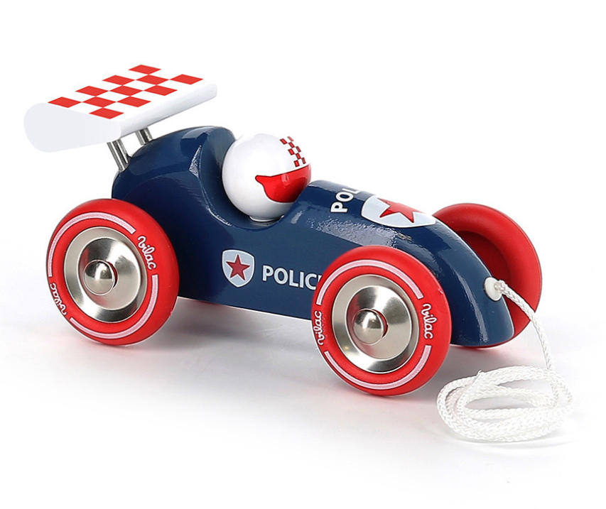 Jouet à tirer Voiture de police
