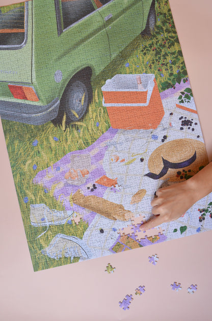 Puzzle 1000 pces - Le casse-croûte