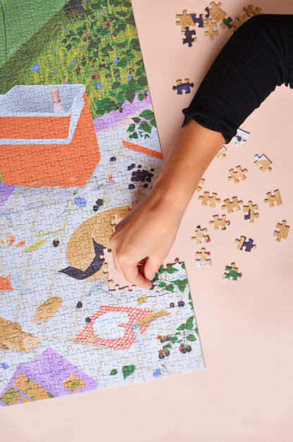 Puzzle 1000 pces - Le casse-croûte